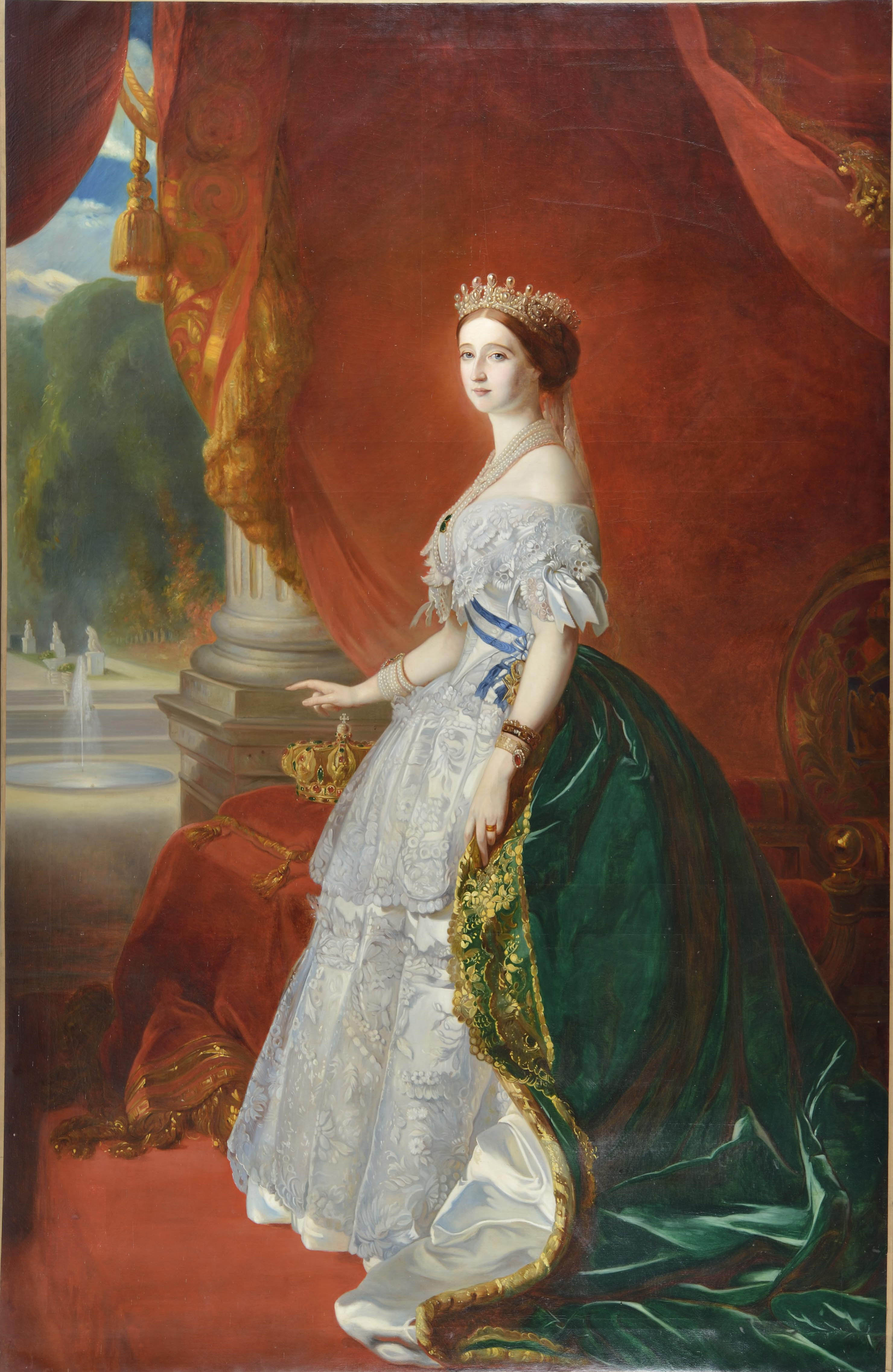 Autour de l'impératrice Eugénie, portraits de la seconde moitié du 19e siècle