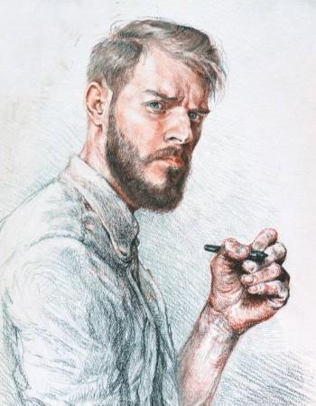 Autoportrait de Charles Dubus